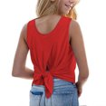 thumbnail image 5 of Kovlvoll Baby Girls Clothes Summer Tank Tops Open Tie Back Sleeveless Camisole Workout Running Sports Shirts 4-14years, 5 of 7