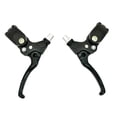 thumbnail image 2 of DIA-COMPE 182s-2 Tech77 w/ Thumb-lock Stopper Brake Lever Set , Black #DP2527, 2 of 3