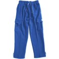 thumbnail image 4 of Pro Club Men's Heavyweight Fleece Cargo Sweatpant, Royal Blue, Large, 4 of 5