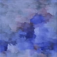 thumbnail image 1 of Ahgly Company Indoor Square Patterned Sky Blue Dress Blue Area Rugs, 6' Square, 1 of 6