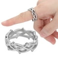 thumbnail image 3 of , Safe Fashionable  Simple Metal , For Gatherings School Parties Travel Steel Color, 3 of 8