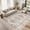 Beige Brown, variant on UERMEI 2'x3' Washable Area Rugs for Entryway, Modern and Vintage Non Slip Carpet, Low Pile Indoor Rug for Bathroom Home Decor Carpets, Blue