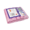 Pink #3, variant on 5 Rolls Strong Trash Bags | Colorful Clear Garbage Bags | Thick Leakproof Kitchen Bin Liners 45X50Cm | Small Plastic Waste Bags for Home Office Bathroom Multicolor