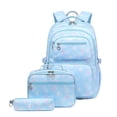 thumbnail image 2 of TIEVOSA Girls' Elementary School Backpack Set – Printed Children's Fatigue Large Capacity 3 Piece Bag Set, 2 of 4