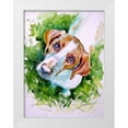 thumbnail image 1 of Kovacs, Anna Brigite 19x24 White Modern Wood Framed Museum Art Print Titled - Dog Eyes I, 1 of 4