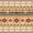 Terracotta Teal Cream, variant on Castle Fairy Vintage Hippie Strip Twin Quilt Set 2 Pieces,Boho Tribal Geometric Twin Coverlet Set,Terracotta Teal Cream,1 Bedspread and 1 Pillowcase