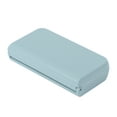 thumbnail image 6 of Unique Bargains 1 Pc 3 Compartment Single Layer Pill Case Durable for Travel Blue, 6 of 6