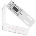 thumbnail image 5 of SOPOTUTU White Acrylic Ruler for Crack Measuring Architectural Use 1Set, 5 of 8