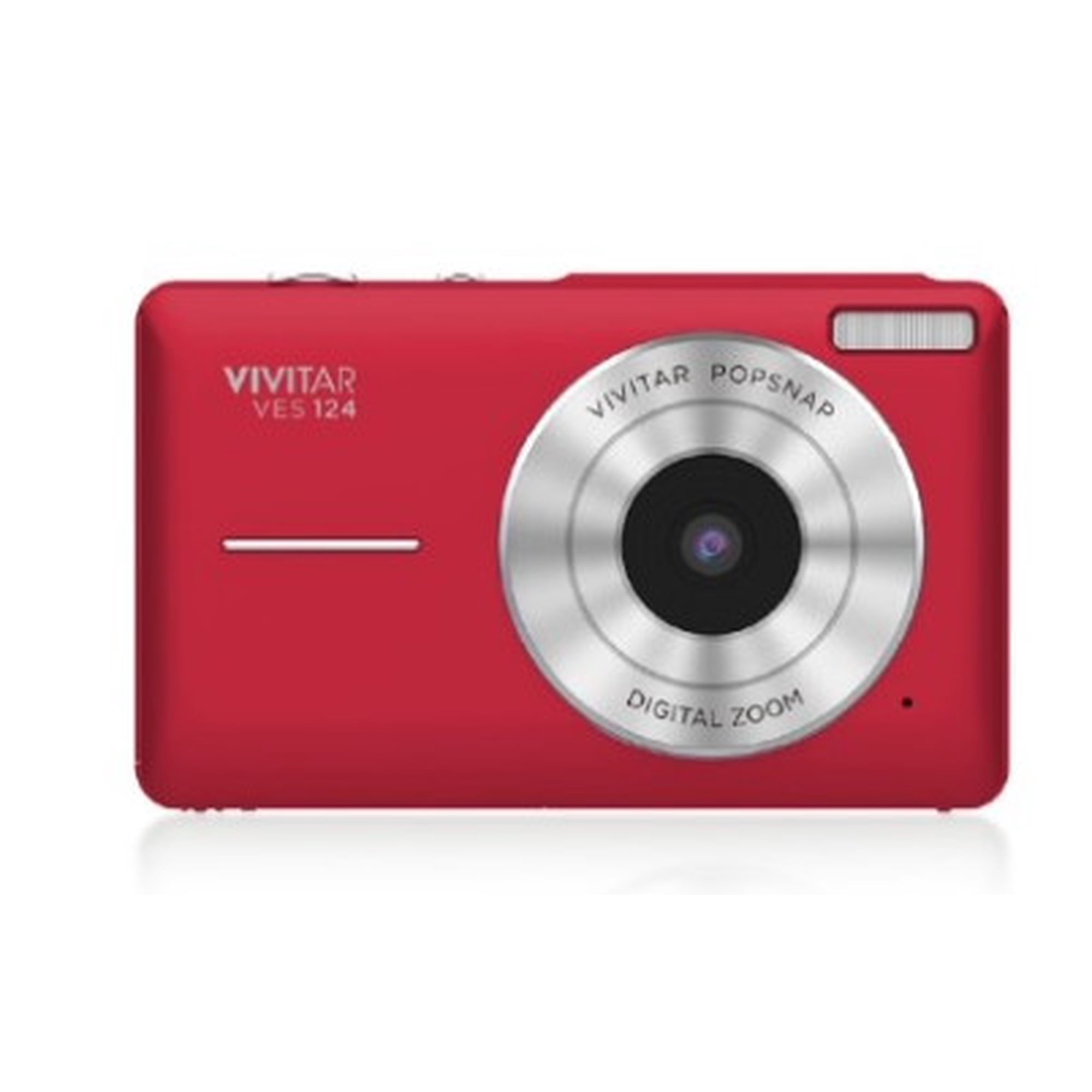 Vivitar PopCam America 250 Digital Camera – USA Celebration Edition, Old Glory Red 48MP Camera with Full HD 1080P Video, 3" Flip Screen, 16X Zoom Compact Vlogging Camera with Built-in Mic