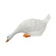 thumbnail image 3 of Estatua de pato bebiendo para jardín, escultura de animal, colección de regalos, arte de patio para cafetería 36 cm x 16 cm x 26 cm, 3 of 9