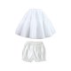 thumbnail image 3 of Conjunto de enaguas cortas Yuyangstore para niñas moda 2 niveles, 3 of 8