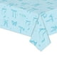 thumbnail image 5 of Mantel de fiesta temática de chica arco: Diseño de moño, desechable, decoración de fiesta, suministros de diseño, azul, 5 of 7