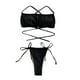 thumbnail image 1 of Traje de baño dividido con estilo para mujer Bikini cómodo con estampado de cintura OAVQHLG3B Store  lin121212, 1 of 4