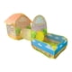 thumbnail image 4 of Tienda de campaña Play Playhouse de los niños Regalos grandes portátiles con que se arrastra de carpa al aire libre para parques Fiesta de niños, 4 of 9