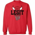 thumbnail image 1 of Chicago LEGIT Basketball Crewneck Sweatshirt, 1 of 1