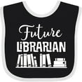 thumbnail image 3 of Inktastic Future Librarian Childs Library Boys or Girls Baby Bib, 3 of 4