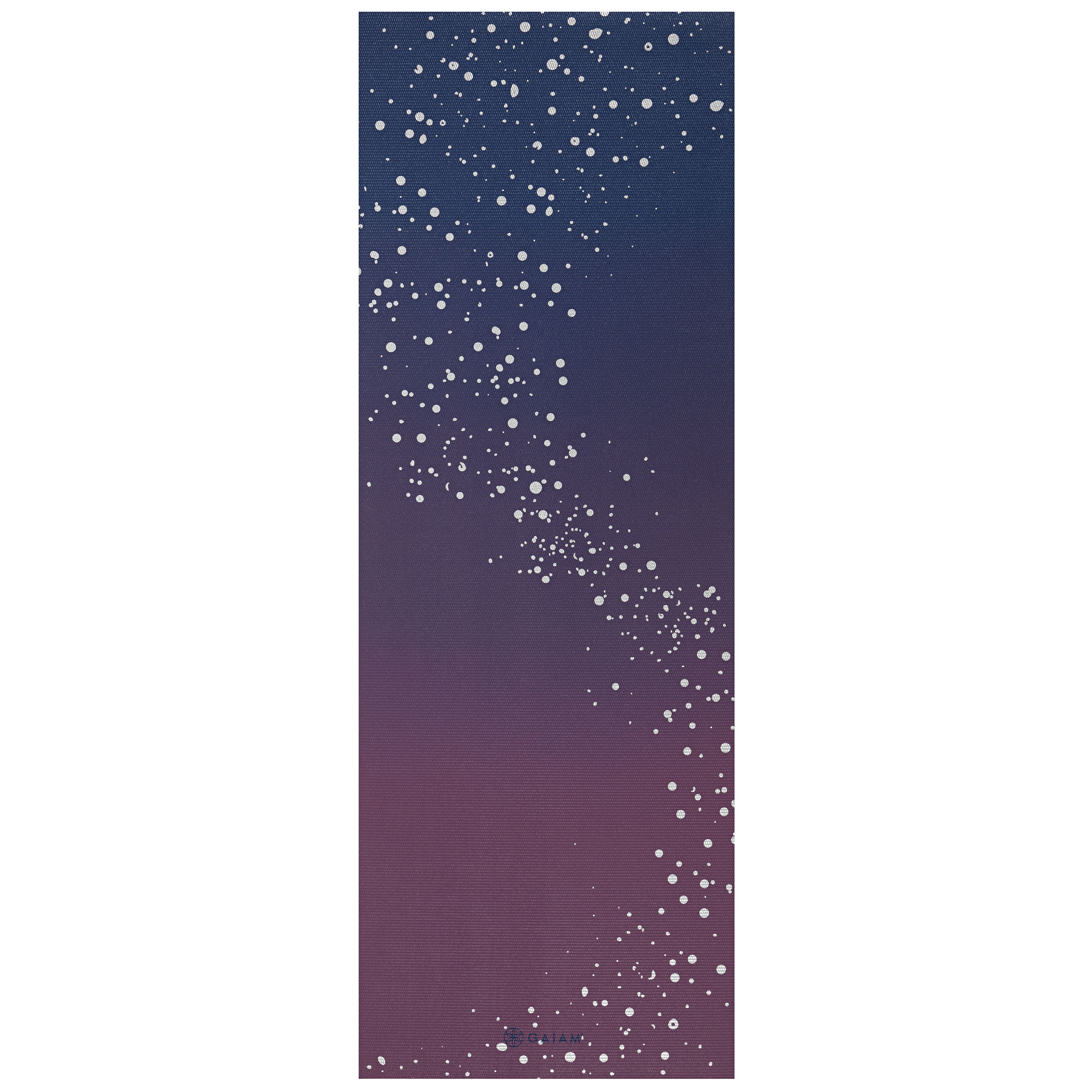Gaiam 6mm Printed Yoga Mat, Non Slip Fitness Mat for All Types of Yoga, Pilates & Floor Workouts
