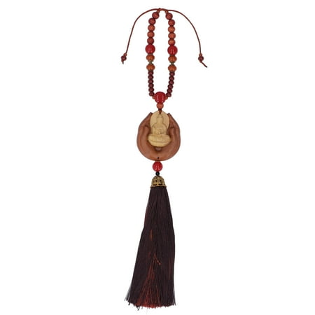 

Spptty Guanyin Car Pendant Beautiful Carving Buddha Car Pendant For Car For Bedroom For Meditation