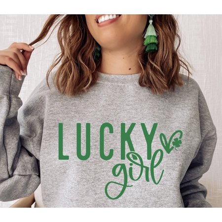 Lucky Girl Crew Sweatshirt