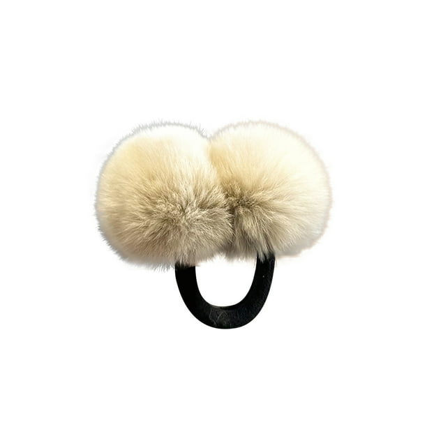 Set de gomas para el pelo de imitación: bonitas gomas elásticas para mujeres y niñas; scrunchies elásticos y suaves para coleta y moño
