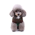 thumbnail image 3 of Gostoto Pet Dog Christmas Clothes Snowflake Printed Hooded Dog Sweaters for Small Medium Dog, 3 of 5
