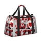 thumbnail image 2 of Easygdp Buffalo Plaid Love And Gnome Bolsa de Gimnasio, Bolsa de Viaje Duffel, Bolsa de Fin de Semana con Compartimentos, Bolsa de Mano para Noche, 2 of 7