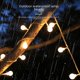 thumbnail image 3 of Cadena de luces de bola para acampar al aire libre, diseño de ambiente de campamento, carpa con dosel, decoración, cadena de luces de estrella solar, 3 of 5