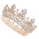thumbnail image 5 of KAKOWELY 1 pieza elegante tocado de novia con corona de cristal, tocado para vestido de novia., 5 of 5