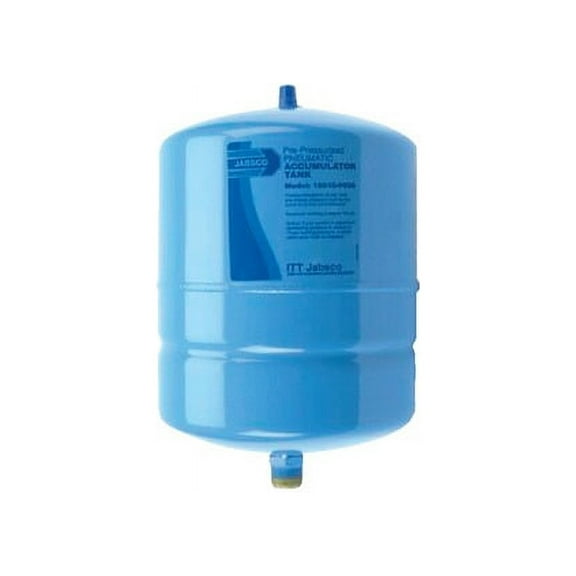 New 2 Gallon Pressurized Accumulator Tank Jabsco 188100000 1 gal. Ports 3/4" NPT 12-5/8" H x 8" Dia.