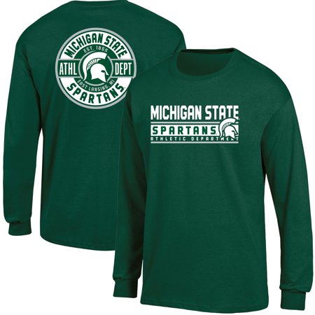 Michigan State Spartans Basketball - Men's Russell Green Michigan State Spartans Back Hit Long Sleeve T-Shirt