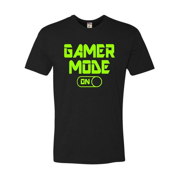 Adult Gamer Mode On Funny Gaming Deluxe T-Shirt
