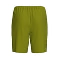 thumbnail image 2 of Haiem Olive Men's Pajama Short with Soft Woven Cotton Elastic Waistband Sleep Short-XX-Large, 2 of 9