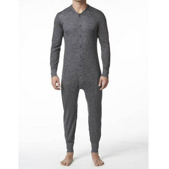Stanfield's Men's Thermal 2 Layer Merino Wool Blend Onesie Underwear Baselayer