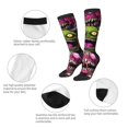 thumbnail image 3 of Vsdgher Monstrous Cartoon Characters Knee Socks, High Socks Long Stretchy Sock Women Knee High Stocking, Long Socks for Women, 3 of 6
