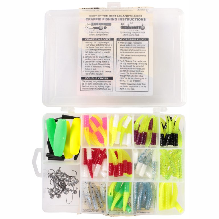Leland Lures Crappie Magnet™ Best of the Best Kit 117 Pc Lure Kit