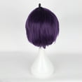 thumbnail image 4 of Unique Bargains Wigs for Women 12" Deep Purple Wigs with Wig Cap, 4 of 6