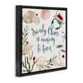 thumbnail image 2 of Stupell Industries Coastal Santa Claus Nautical Holiday Pun Black Floating Frame Canvas Art, 18 x 18, by Victoria Barnes, 2 of 7