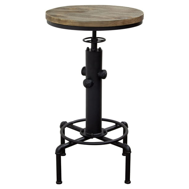 Diamond Sofa Brooklyn Adjustable Height Bistro Table