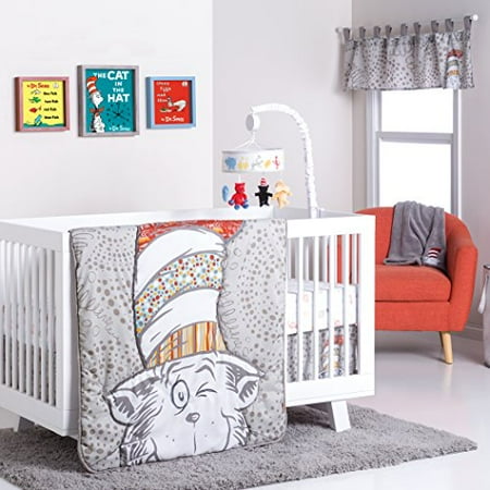 Dr Seuss K A Boo Cat In The Hat 4 Piece Crib Bedding Set Canada - Dr Seuss Crib Bedding Sets Dr Seuss K A Boo Cat In The Hat 4 Piece Crib Bedding Set Canada - Dr Seuss Crib Bedding Sets
