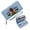 Blue, variant on Lightweight Women's Clutch Wallet Wallet with Zipper Pockets for Women Made on Demand Original Designs Love Durable Polyester Lining Suitable for Daily Use & Gifting