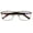 Gunmetal/Tortoise, variant on Men Premium Rectangle Metal - Plastic Temple Extra Large Reader - 152mm Wide Frame Reading Glasses Anti-Blue UV +1.50