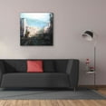 thumbnail image 3 of Epic Graffiti 'Bay Mist' by Mark Lague, Canvas Wall Art, 37"x37", 3 of 8