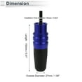 thumbnail image 4 of 16mm Motorcycle Slider Frame Aluminum Alloy Wheel Fairing Protection Crash Pad Protector Guard 27mm 150mm Bolt Nut Blue 1 Set, 4 of 7