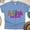 CarolinaBlue, variant on Aloha 2nd Grade Shirt – Summer Back to School Teacher Tee, CarolinaBlue, Size M