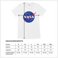 thumbnail image 7 of NASA Meatball Logo Men's V-Neck T-shirt Iconic American Astronaut Space Souvenir, 7 of 7