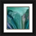 thumbnail image 1 of Studio Nine6 20x20 Black Ornate Wood Framed with Double Matting Museum Art Print Titled - Oceana C, 1 of 4