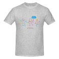thumbnail image 3 of Camiseta de manga corta 100 % algodón para hombre de Harry's Monsters - The Whole Gang, camiseta holgada, 3 of 5