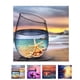 thumbnail image 3 of Patrón de playa 5D DIY decoración del hogar diamante punto de cruz resina redonda diamantes de imitación bordado imagen pintura Inevent JJ15632-01, 3 of 6