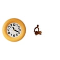 thumbnail image 1 of Reloj de pared,Reloj de pared redondo moderno y silencioso para dormitorio,Figura del pensador abstracto,Estatua de Pensador Abstracto,Arte,Decoración para el Hogar,Figura humana decorativa, 1 of 8