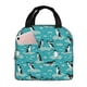thumbnail image 1 of Easygdp Penguins On The Ice In The Sea Bolsa Térmica Premium - Tela Oxford Impermeable, Gran Capacidad, Bolsillo Frontal, Unisex para Trabajo, Escuela, Actividades al Aire Libre y Picnics, 1 of 8